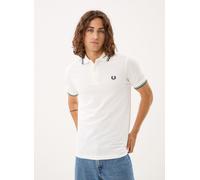 Vêtements Fred Perry Twin Tipped Fred Perry Shirt pour Homme M Blanc