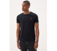 Vêtements Fred Perry Twin Tipped T-Shirt pour Homme M Noir