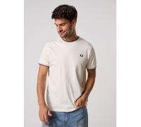 Vêtements Fred Perry Twin Tipped T-Shirt pour S Blanc