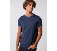 Vêtements Fred Perry Twin Tipped T-Shirt pour S Bleu