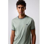 Vêtements Fred Perry Twin Tipped T-Shirt pour Homme S Vert