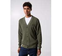 Vêtements Fred Perry Waffle Stitch Cardigan pour Homme M Vert