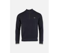 Vêtements Fred Perry Waffle Stitch Half Zip Jumper pour Accessoires L Bleu