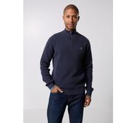 Vêtements Fred Perry Waffle Stitch Half Zip Jumper pour Homme S Bleu