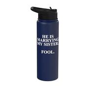 Vêtements Frère de la Mariée - Funny Brothers In Law Design Stainless Steel Insulated Water Bottle
