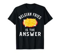 Vêtements frites belges - Design unique et amusant de frites T-Shirt
