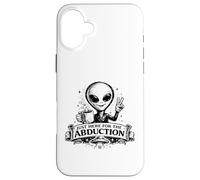 Vêtements Funny Alien Just Here for The Abduction Coque pour iPhone 16 Plus