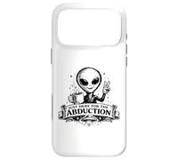 Vêtements Funny Alien Just Here for The Abduction Coque pour iPhone 17 Pro Max