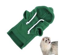 Vêtements furet, pull hamster,Costume de lapin de vêtements de cochon d’Inde - Vêtements chauds pour lapin et Hamster, sweat-shirt pour furet, avec cordon de serrage, respectueux de la peau, pour lapi