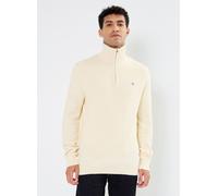Vêtements GANT Cotton Micro Textured Half Zip pour Accessoires XL Blanc