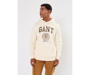 Vêtements GANT Front Graphic Sweat Hoodie pour Homme M Blanc
