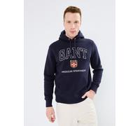 Gant Graphic Hoodie Bleu L Homme