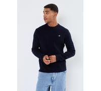 Vêtements GANT Lambswool Cable C-Neck pour Homme XL Bleu