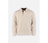 Vêtements GANT Light Sacker Rib Ls Polo pour Homme S Beige