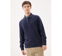 Vêtements GANT Light Sacker Rib Ls Polo pour Homme XXL Bleu