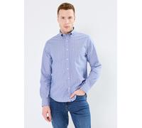 Vêtements GANT Reg Brushed Twill Stripe Shirt pour Homme S Bleu