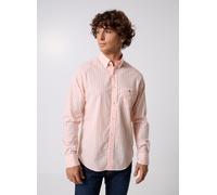 Vêtements GANT Reg Classic Poplin Gingham Shirt pour Accessoires S Orange