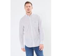 Vêtements GANT Reg Classic Poplin Stripe Shirt pour L Blanc