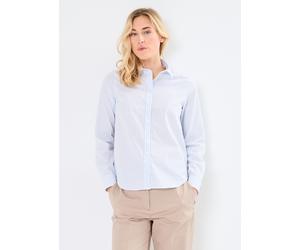 Vêtements GANT Reg Classic Poplin Striped Shirt pour Femme 38 Bleu