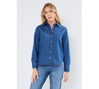 Vêtements GANT Reg Denim Shirt pour Femme 34 Bleu