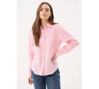 Vêtements GANT Reg Linen Shirt W pour Femme 36 Rose