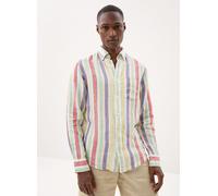 Vêtements GANT Reg Multistripe Linen Shirt pour Homme XXL Multicolore