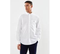 Vêtements GANT Reg Poplin Shirt pour Accessoires M Blanc