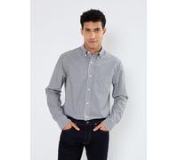 Vêtements GANT Reg Poplin Stripe Shirt pour Homme S Noir