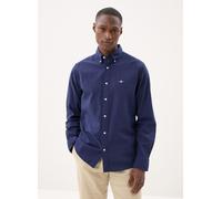 Vêtements GANT Reg Seersucker Shirt pour Homme S Bleu