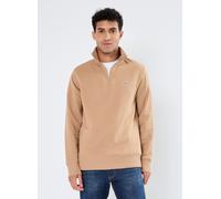 Vêtements GANT Reg Shield Half Zip Sweat pour XL Beige