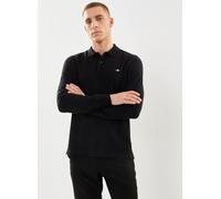 Vêtements GANT Reg Shield Ls Pique Rugger pour Accessoires S Noir