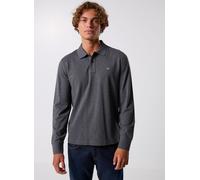 Vêtements GANT Reg Shield Ls Pique Rugger pour Homme S Gris