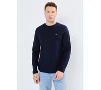 GANT LS Shirt À Manches Longues Reg Shield, Evening Blue, L Homme