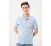 Vêtements GANT Reg Shield Ss Pique Polo pour Homme S Bleu