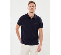 Polo Gant Shield manches courtes bleu marine - XXL