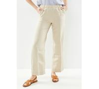 Vêtements GANT Rel Linen Blend Pull On Pants pour Femme 42 Beige