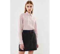 Vêtements GANT Rel Striped Cotton Poplin Shirt pour Femme 40 Rose