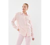 Vêtements GANT Rel Striped Linen Shirt pour Femme 42 Rose