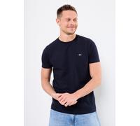 Vêtements GANT SLIM PIQUE SS T-SHIRT pour Homme M Bleu