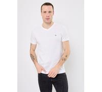GANT T-shirt Shield Slim col en V manches courtes Blanc L Homme