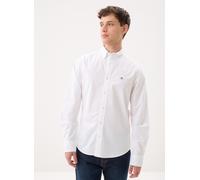 Vêtements GANT Slim Stretch Oxford Shirt M pour Homme L Blanc