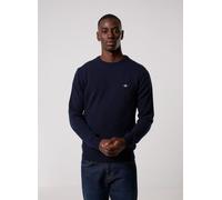 Vêtements GANT Superfine Lambswool C-Neck pour XXL Marine