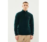 GANT Homme Tricot Demi-Fermeture Éclair en Laine d'agneau Superfine, Tartan Green, L
