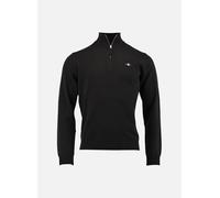 Vêtements GANT Superfine Lambswool Half Zip pour Accessoires S Noir