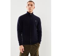 Vêtements GANT Superfine Lambswool Zip Cardigan new pour Accessoires M Bleu