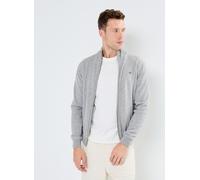 Vêtements GANT Superfine Lambswool Zip Cardigan pour Homme 3XL Gris