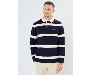 Vêtements GANT Yarn Dyed Striped Heavy Rugger pour Homme XL Bleu