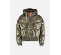 Gertrude - Doudoune brillante et isolante en duvet naturel - Nine Khaki pour Femme - Taille L - Kaki Kaki L