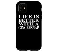 Vêtements Gingersnap | Design Mignon et drôle d'amant de Gingersnaps Coque pour iPhone 11