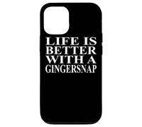 Vêtements Gingersnap | Design Mignon et drôle d'amant de Gingersnaps Coque pour iPhone 12/12 Pro